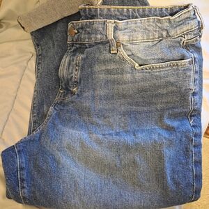 a.n.a Mid-Rise Boyfriend Jeans in Classic Blue